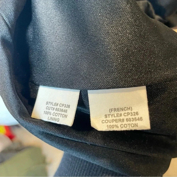 Anthropologie Eva Franco Chevron Car Coat - Picture 7 of 8